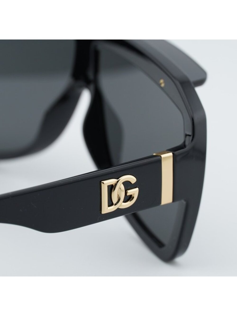 Dolce & Gabbana DG6205 501/87 Sunglasses Black Square Frame, Grey Lenses - Picture 7 of 10